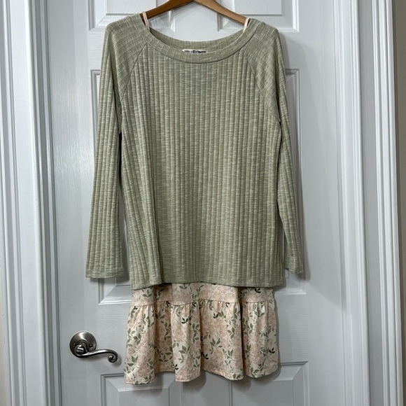 Wallflower Dresses & Skirts - Wallflower flower dress with sweater (2 piece set)